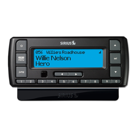 Sirius Satellite Radio SIRIUS STRATUS 6 - User manual