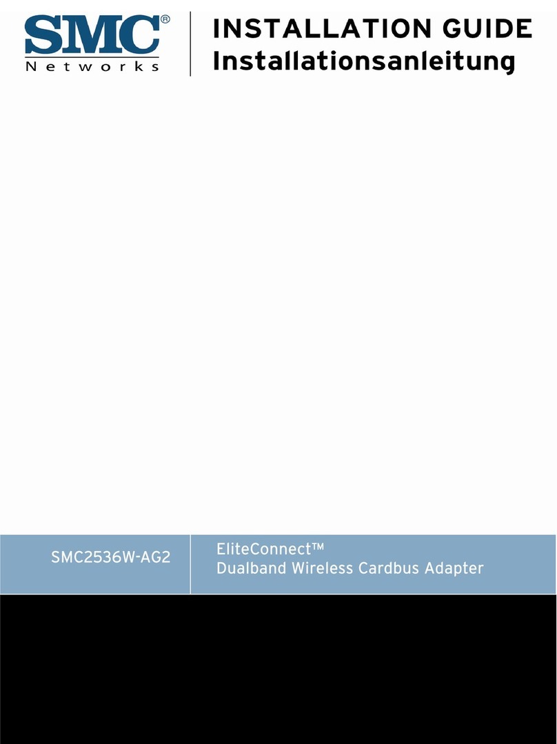 SMC Networks EliteConnect SMC2536W-AG2 installation guide