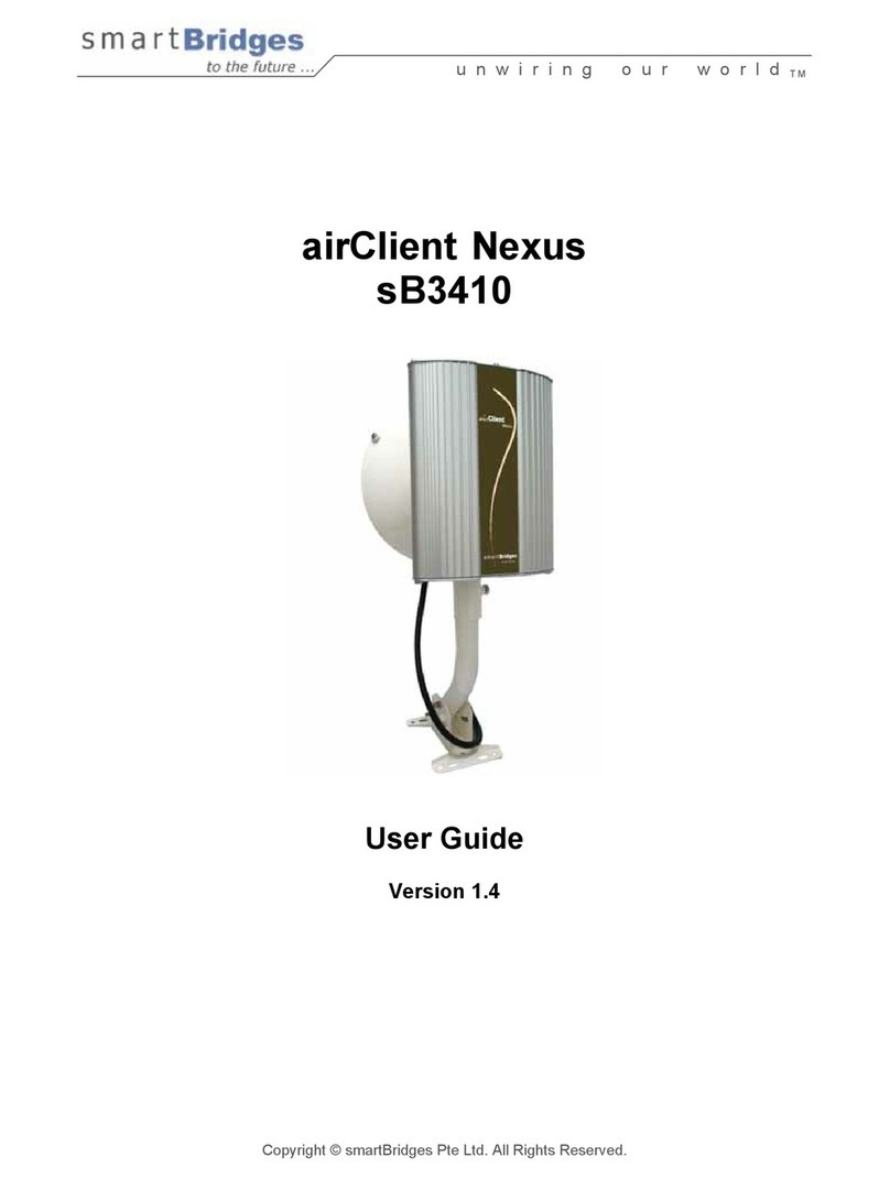 SmartBridges airClient Nexus sB3410 user guide