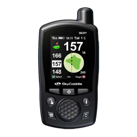SkyGolf SkyCaddie SG3.5 User manual