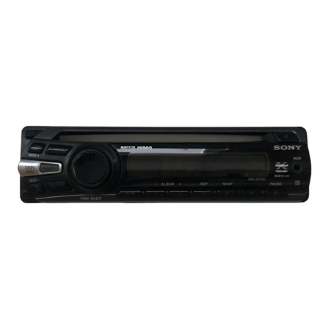Sony CDX-GT230 Product guide