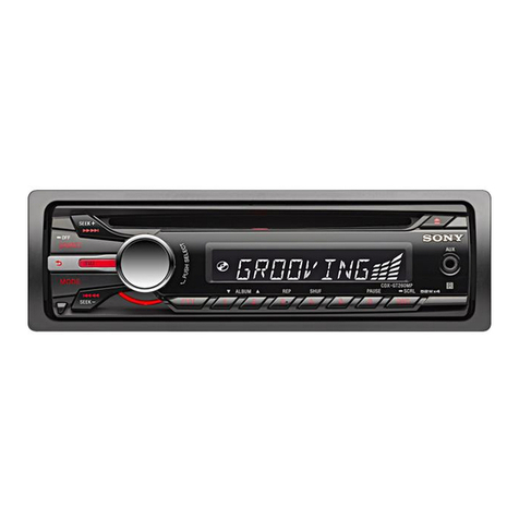 Sony CDX-GT264MP User manual