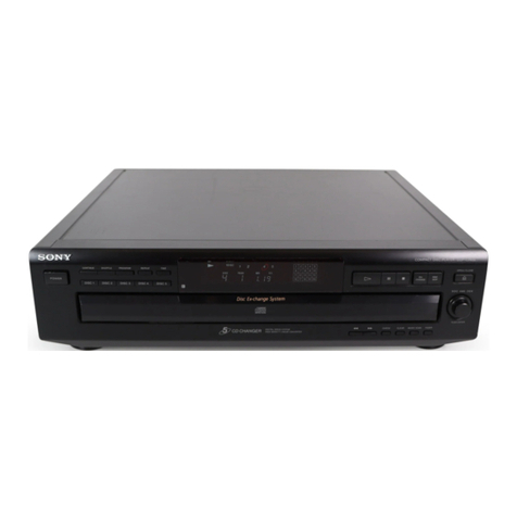 Sony CDP-C260Z User manual