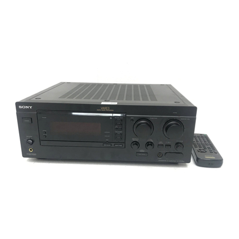 Sony TA-VA8ES operating instructions