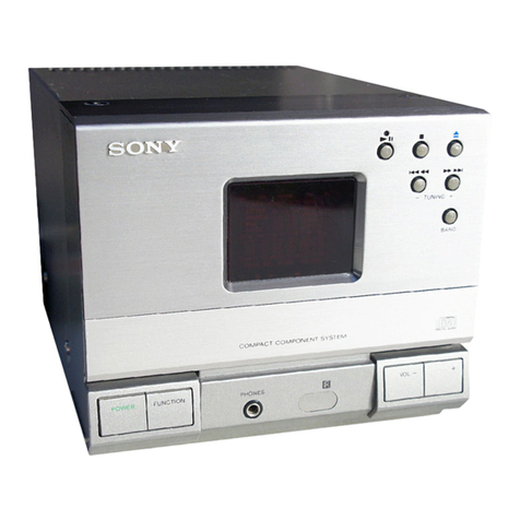 Sony TC-TX1 User manual
