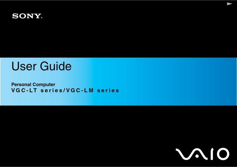 Sony VGC-LM2E User manual