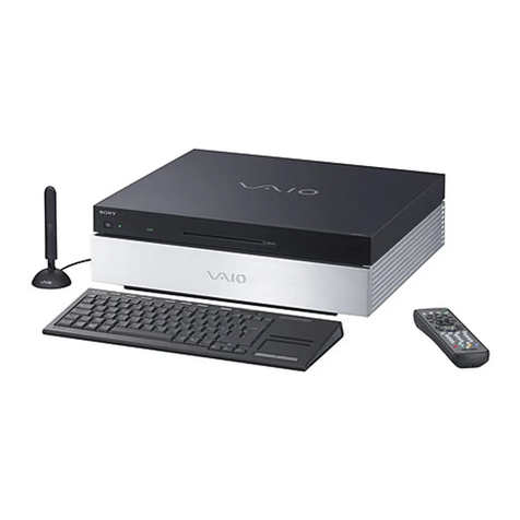 Sony VAIO VGX-XL201 User manual
