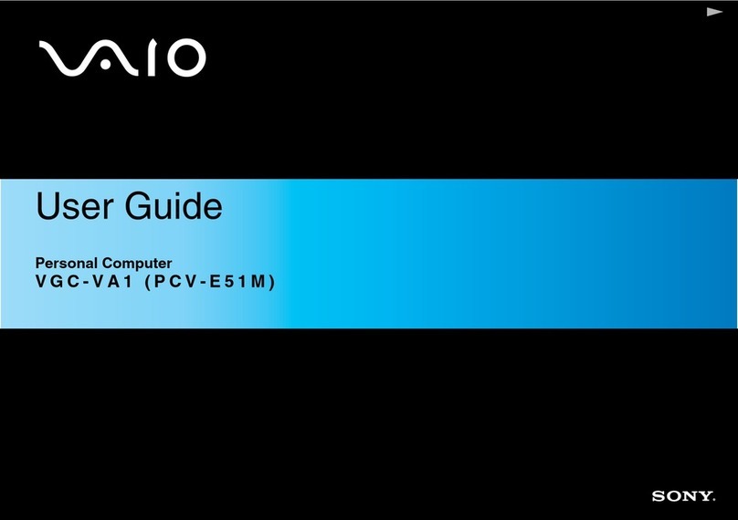 Sony VGC-VA1 User manual