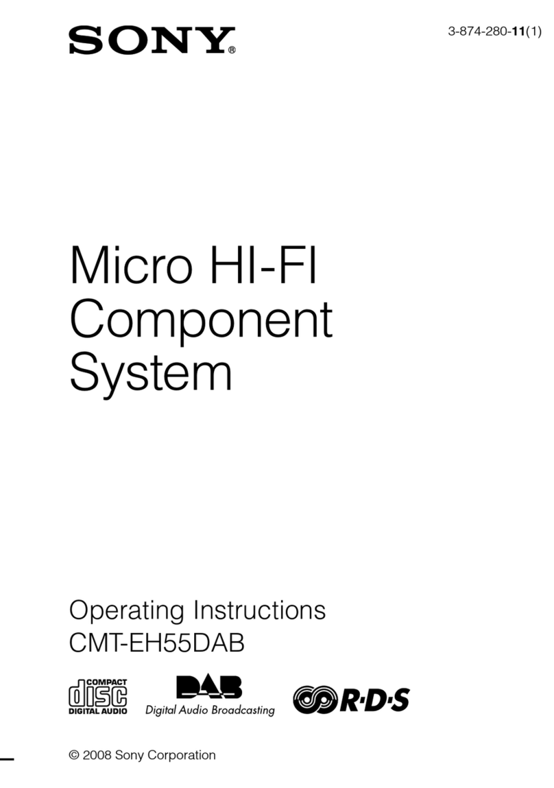 Sony CMT-EH55DAB User manual