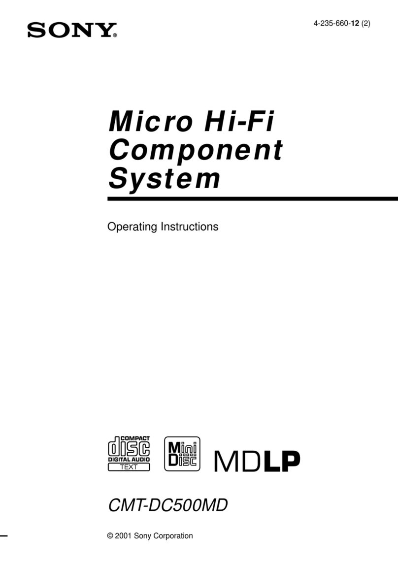Sony CMT-DC500MD User manual