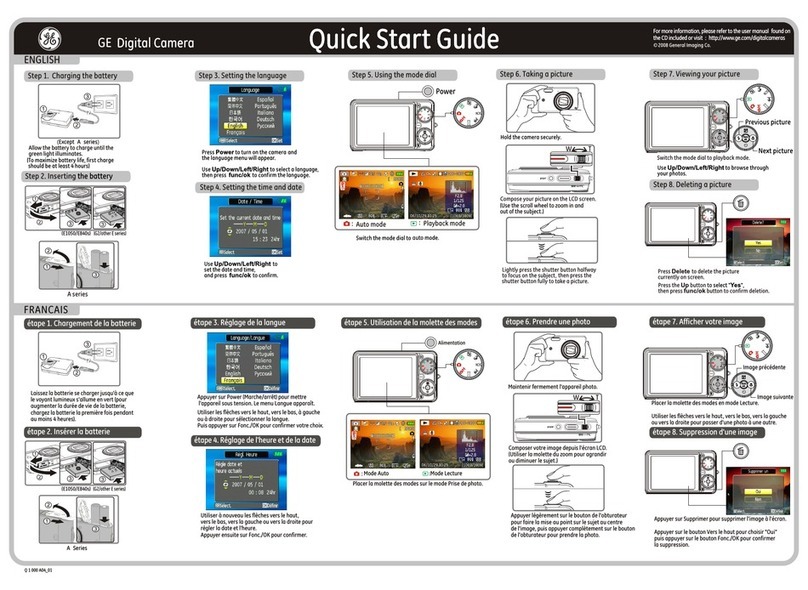 GE E1040 User manual