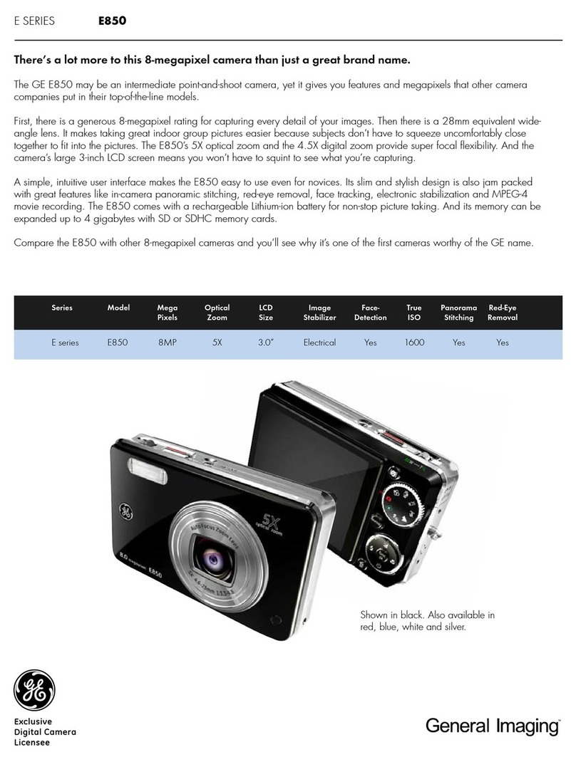 GE E850 User manual