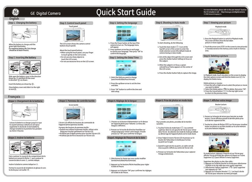 GE E1050TW User manual