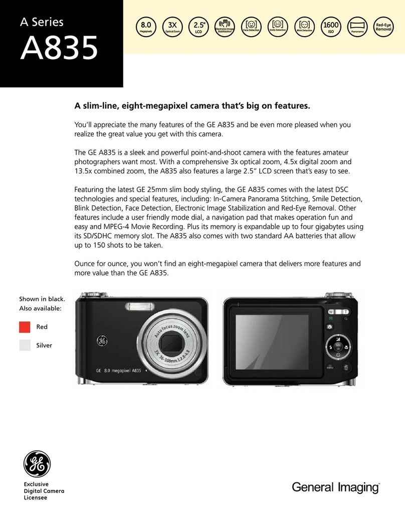 GE A835 User manual