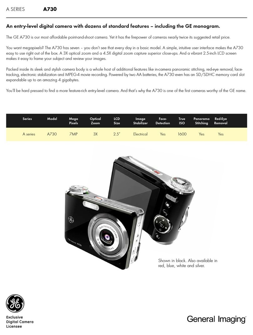 GE A730 User manual GE A730 User manual