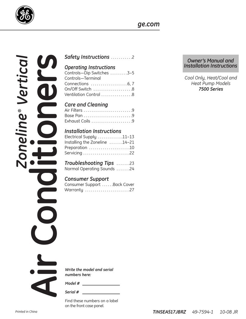 GE AZ75E09DAC Operating instructions