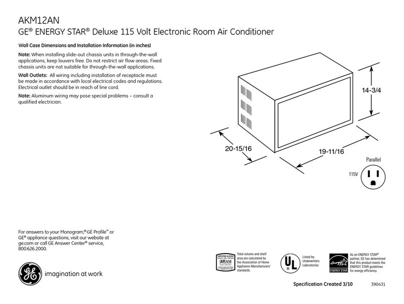 GE AKM12AN User instructions