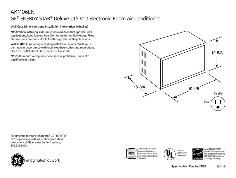 GE AKM06LN User instructions