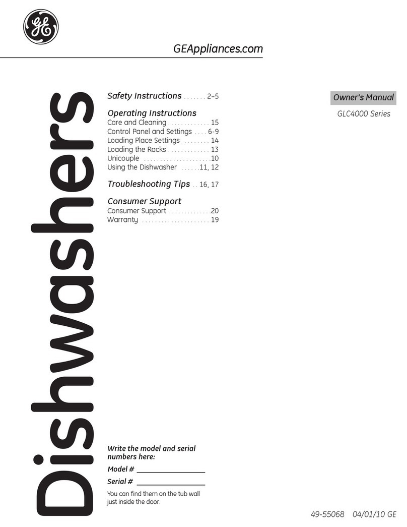GE GLC4400R owner's manual