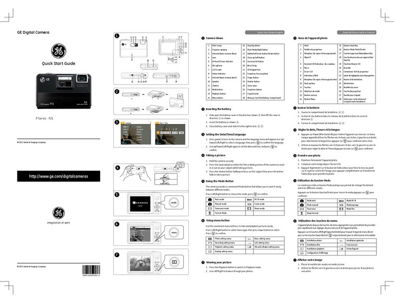 GE PJ1 User manual