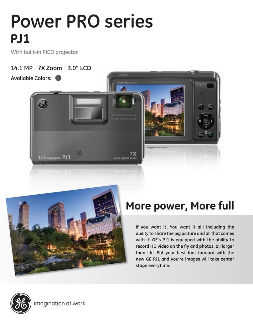 GE PJ1 User manual
