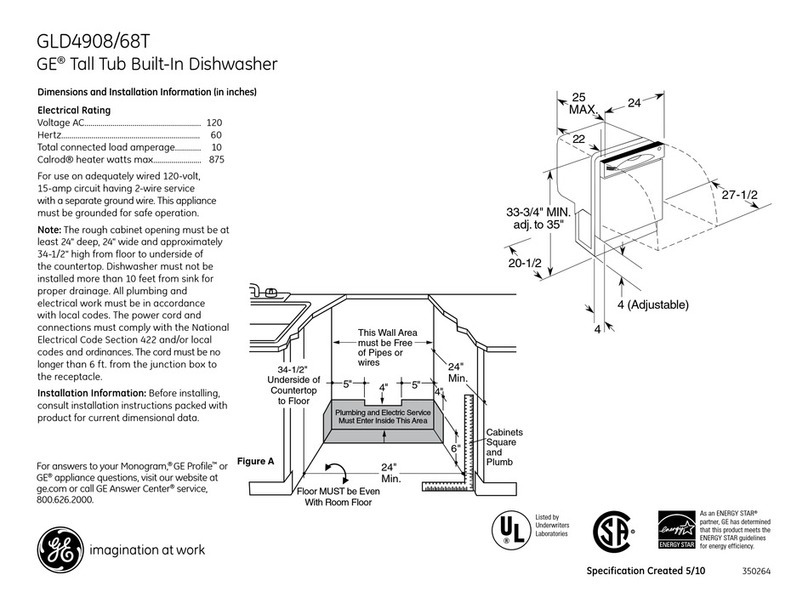 GE GLD4908T Manual GE GLD4908T Manual