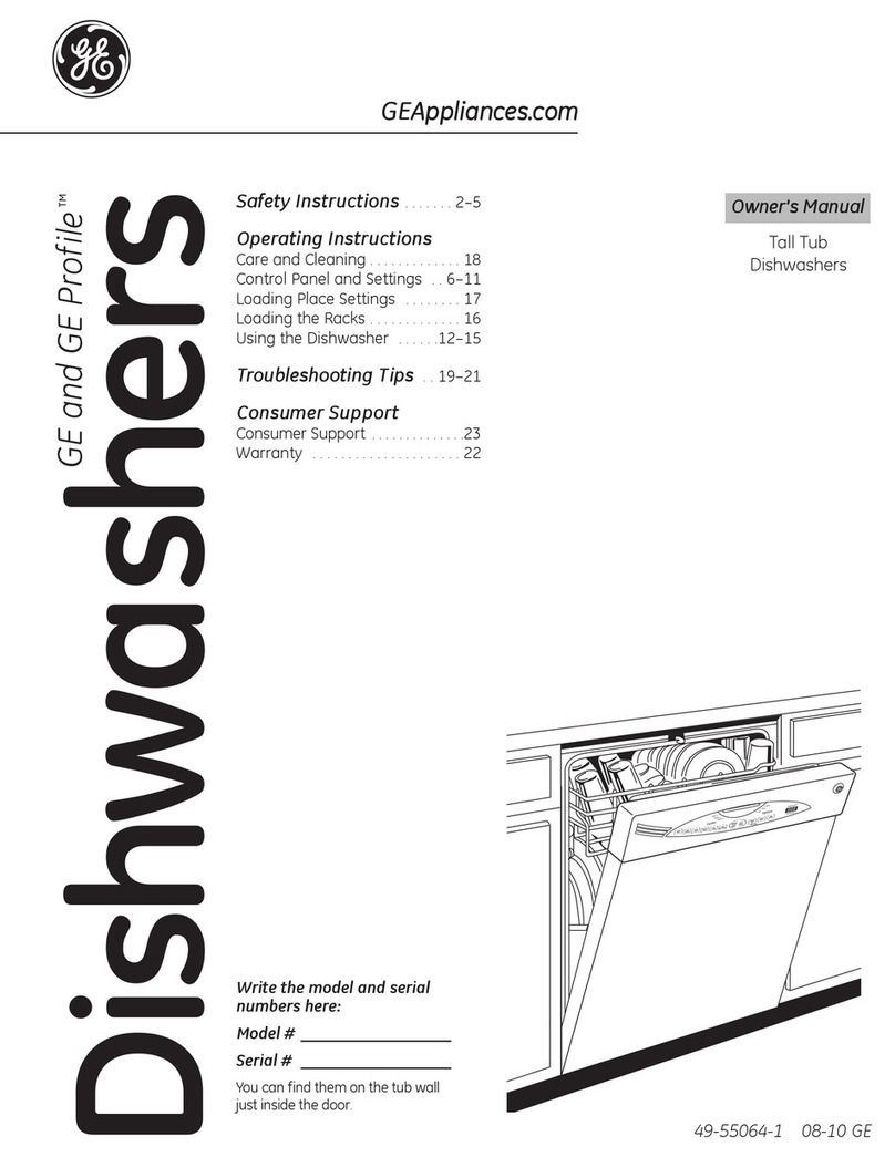 GE GLD3806T User manual