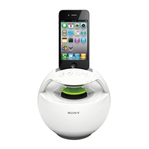 Sony RDP-V20IP User guide