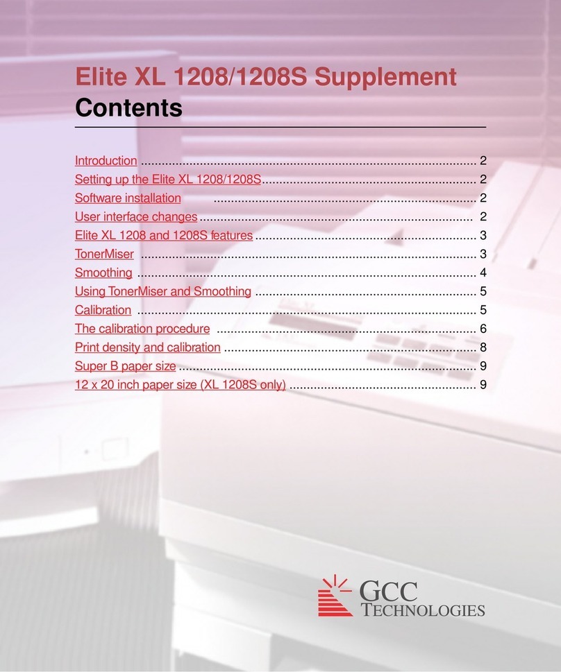 GCC Technologies Elite XL-1208 Manual GCC Technologies Elite XL-1208 Manual