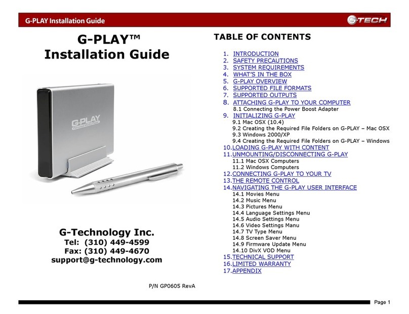 G-Technology G-Play install guide