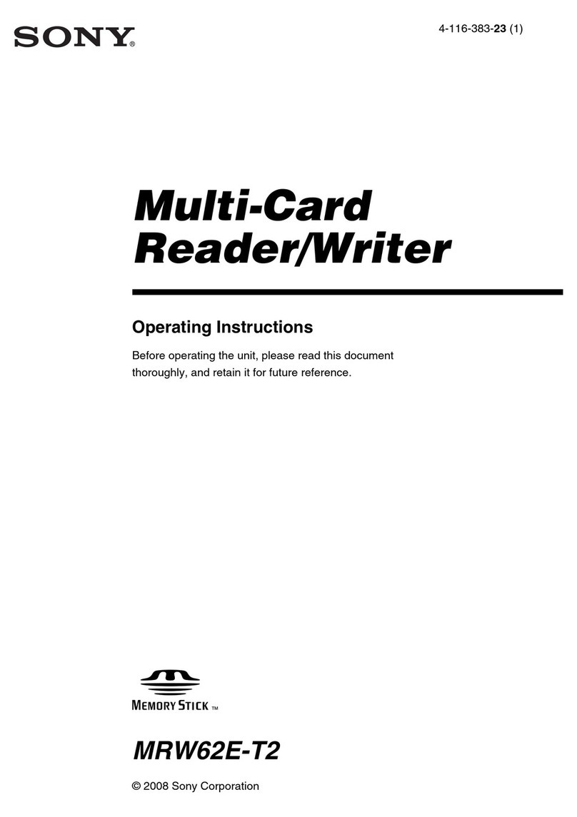 Sony MRW62E-T2 User manual