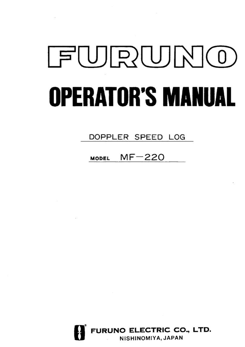 Furuno MF-220 Operator's manual