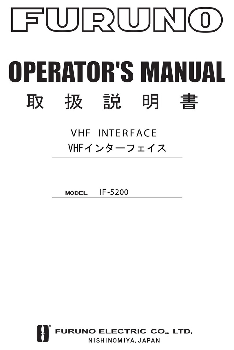 Furuno IF-5200 Operator's manual