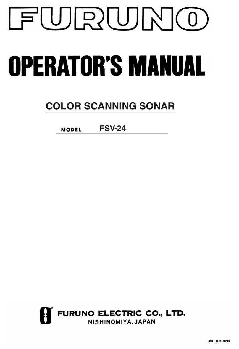 Furuno FSV-24 User manual