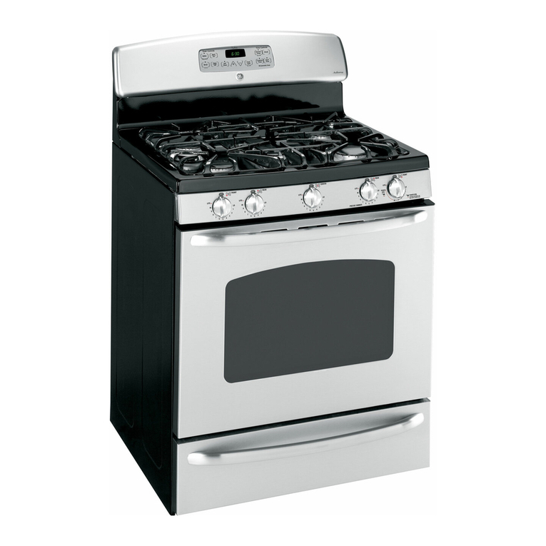 GEAppliances Adora JGBP87SEMSS User manual