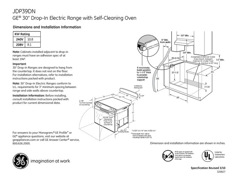 GE JDP39DN Manual