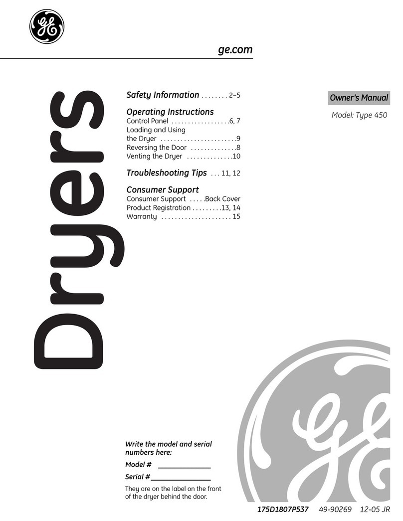 GE DNCD450EAWC User manual