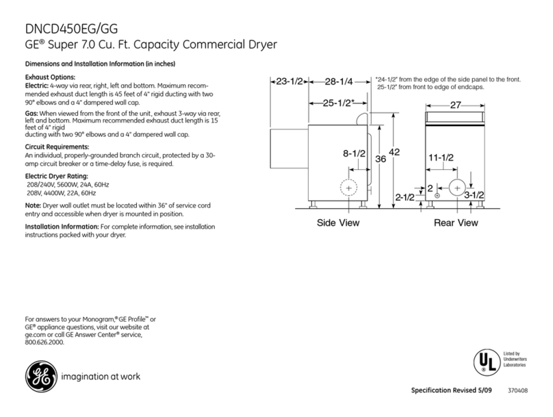 GE DNCD450GGWC Manual
