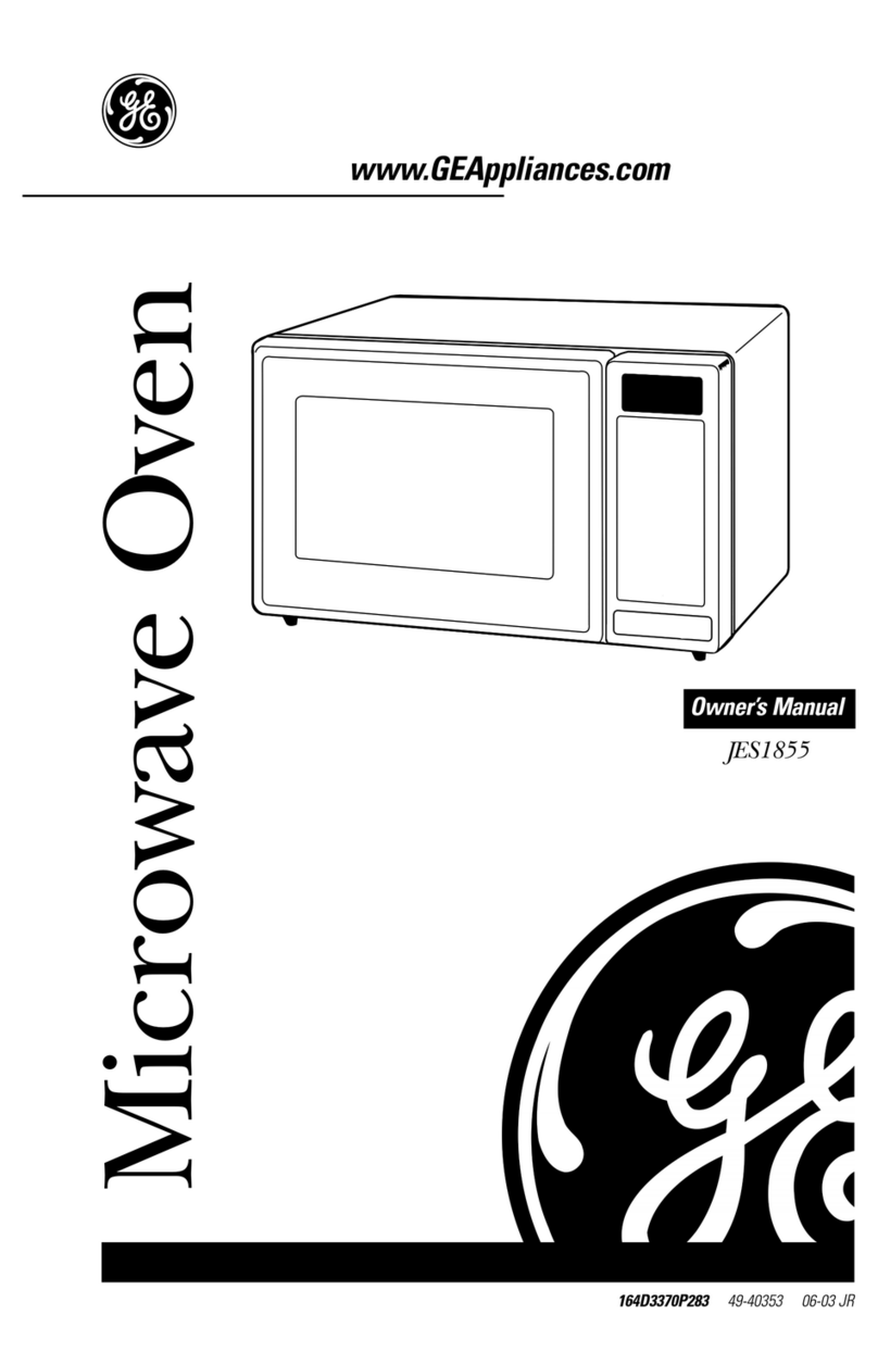 GE JES1855P User manual GE JES1855P User manual