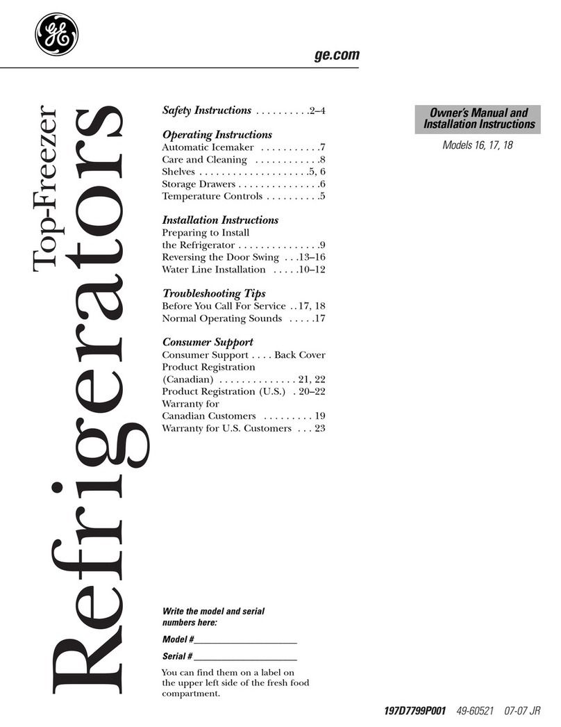 GE GTL17JBSBS Original instructions