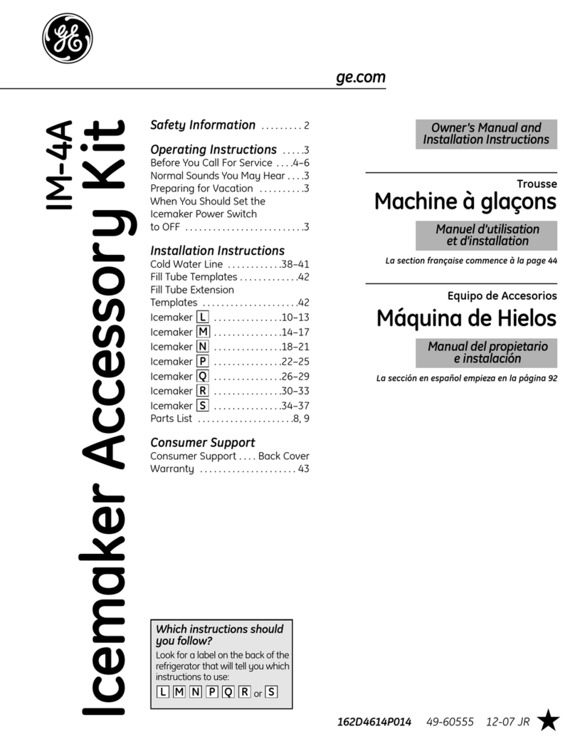 GE IM-4A Owner's manual and installation instructions