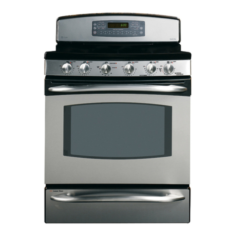 GE Profile J2B918 User manual