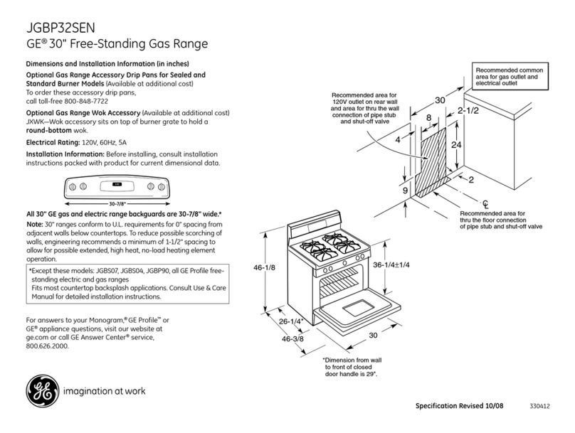 GE JGBP32SENSS Manual
