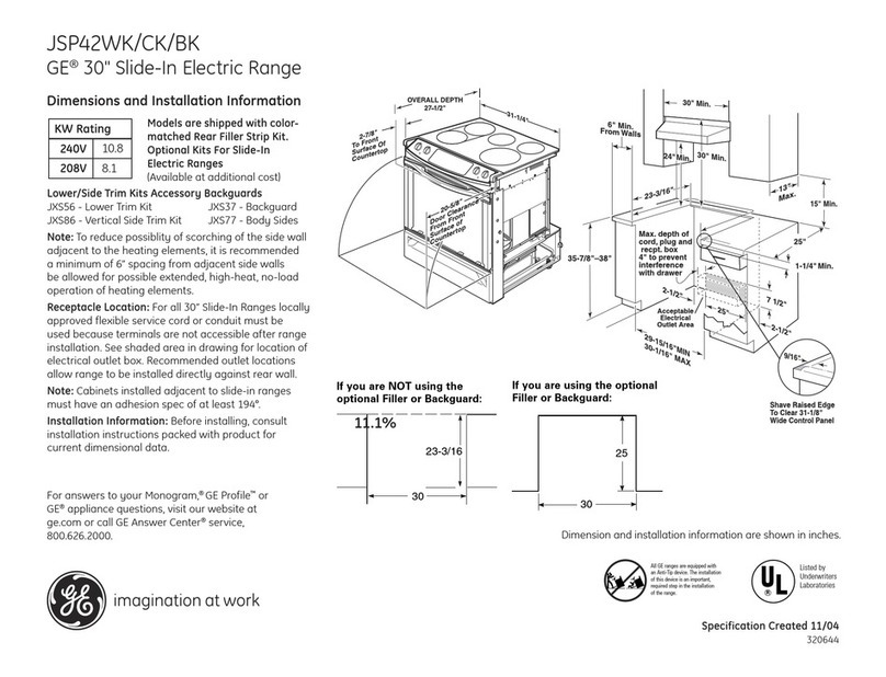 GE JSP42CKCC Manual