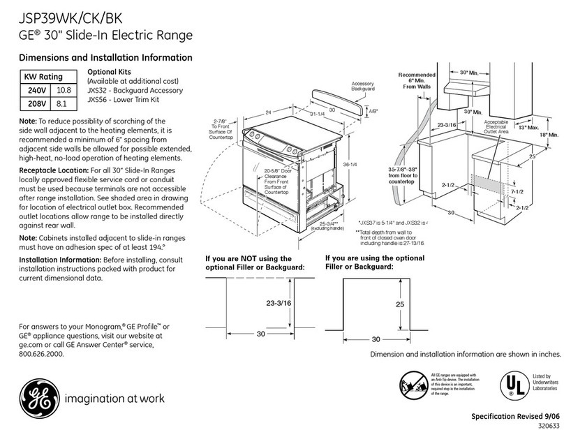 GE JSP39CKCC Manual