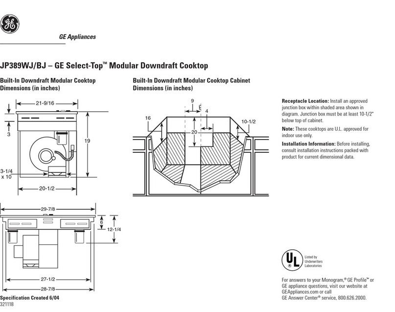 GE JP389 User manual