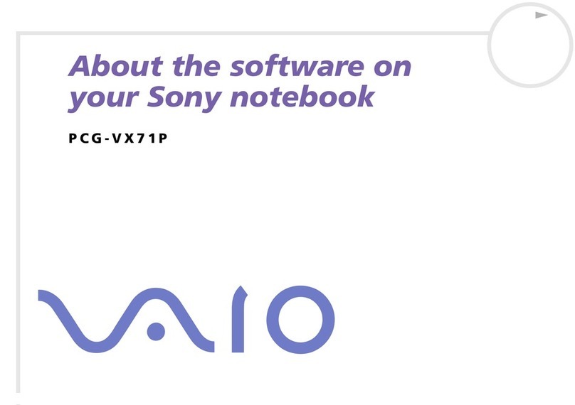 Sony VAIO PCG-VX71P Mounting instructions