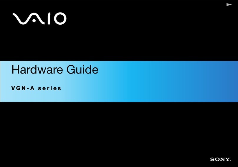 Sony Vaio VGN-A217M Installation instructions