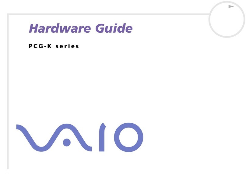 Sony VAIO PCG-K115B Hardware guide