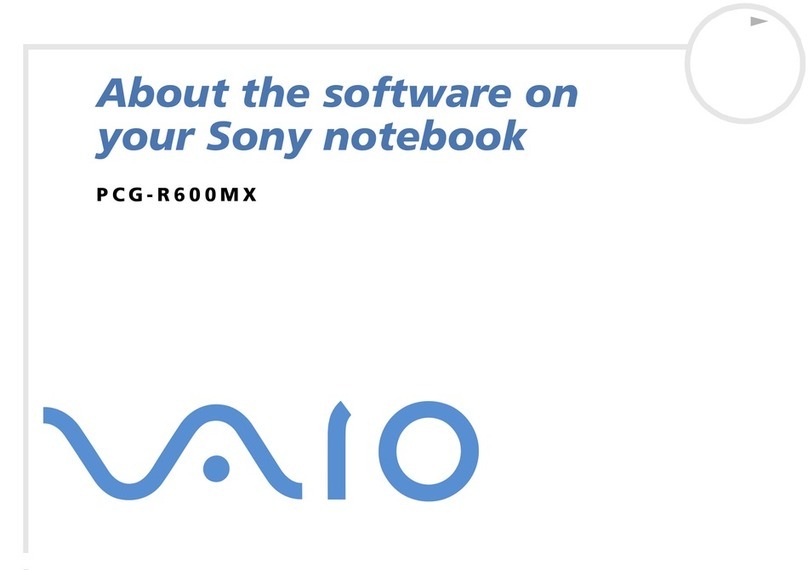 Sony VAIO PCG-R600MX Mounting instructions